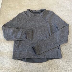 Lululemon Gray Long Sleeve Athletic Top